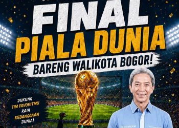 Siap-siap Begadang! Warga Bogor Diajak Nobar Final Piala Dunia 2026 Gratis di Plaza Balai Kota
