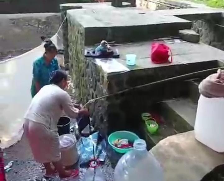 Cuaca Panas Ekstrem, Debit Air di Tamansari Menyusut, Warga Mulai Kesulitan Air Bersih