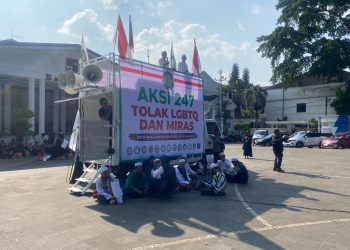 Desak Regulasi Tolak LGBT dan Miras, Elemen Masyarakat Gelar Aksi Damai di Balai Kota Bogor