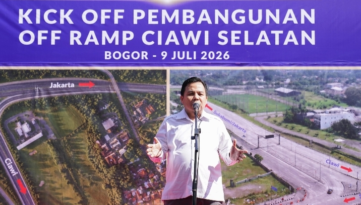 Groundbreaking Off Ramp Ciawi Selatan Dimulai, Ketua DPRD Kota Bogor Optimistis Urai Kemacetan