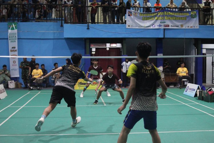 Kejurkot PBSI Kota Bogor 2026 Resmi Berakhir, Tensi Final Berjalan Ketat dan Kompetitif