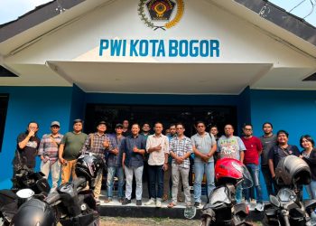 Sambangi PWI Kota Bogor, Tantan Sulthon Temukan Kesamaan Program Unggulan untuk PWI Jabar