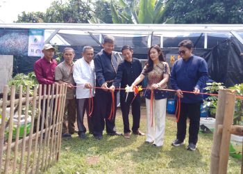 Dorong Pengelolaan Sampah Mandiri, Rumah Maggot Rancage Hadir di Desa Sukajadi Tamansari