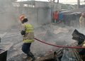 Kebocoran Tabung Gas Pemicu Kebakaran Lahan Rongsok di Ciomas, Pemilik Alami Luka Bakar
