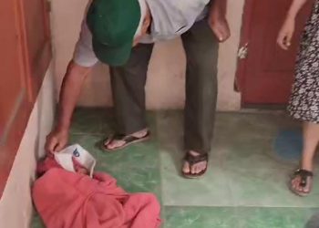 Bayi Perempuan Ditemukan di Teras Rumah Warga Caringin