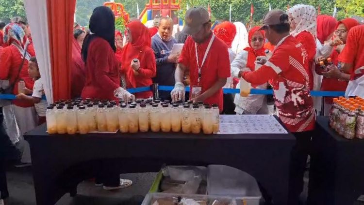 Kuliner Es Pala Khas Bogor Laris Manis di Jamuan Rakyat Istana Kepresidenan