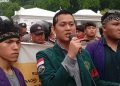 Puluhan Mahasiswa dan Elemen Pemuda Unjuk Rasa di Depan Istana Bogor