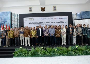 SMSI Kukuhkan Pokja Jaga Desa, Hasyim Djojohadikusumo: Jakarta Tetap Aman