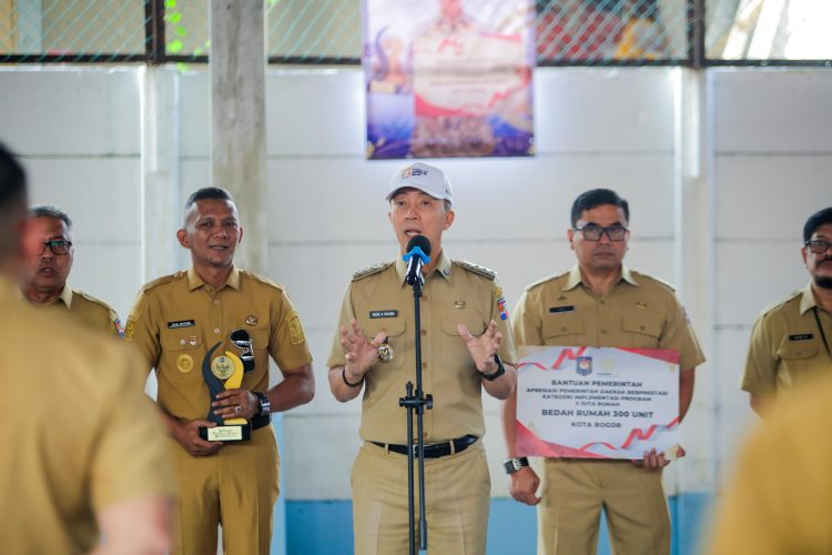 Pemkot Bogor Dapat Hadiah Bantuan Bedah Rumah 300 Unit dari Pusat