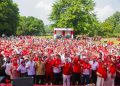 Ribuan Warga Tumpah Ruah di Jamuan Rakyat Istana Bogor