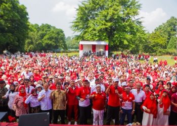 Ribuan Warga Tumpah Ruah di Jamuan Rakyat Istana Bogor