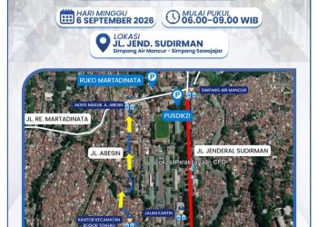 CFD Kota Bogor Kembali Dibuka Akhir Pekan Ini