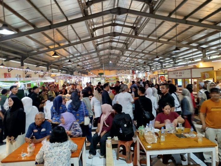 Resmi Dibuka, Sentra Kuliner UMKM Pasar Jambu Dua Bogor Tampung 184 Tenan
