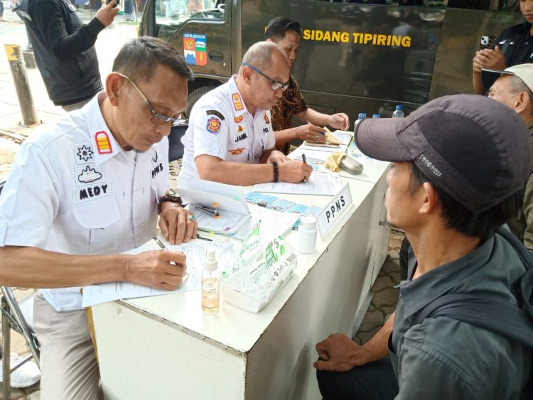 15 Orang Terjaring Sidak KTR di Kota Bogor