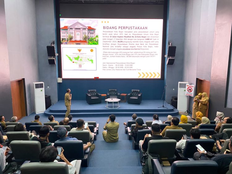 Diarpus Kota Bogor Ajak Wartawan Publikasikan Program Literasi