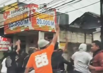 suporter Persib Bandung dan Persija
