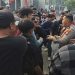 Aksi demonstrasi Liga Mahasiswa Nasional untuk Demokrasi