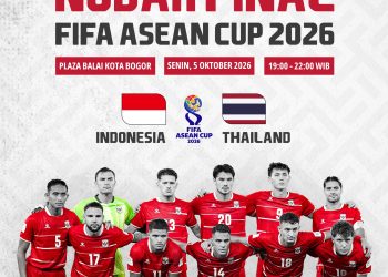 Pemkot Bogor Buka Opsi Nobar Final FIFA ASEAN Cup 2026 di Balai Kota