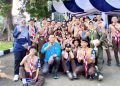World Cleanup Day, Pramuka Kota Bogor Terjun Edukasi Warga Pilah Sampah di CFD