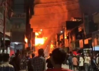 Tiga Ruko 4 Lantai di Jalan Suryakencana Bogor Ludes Terbakar Dini Hari
